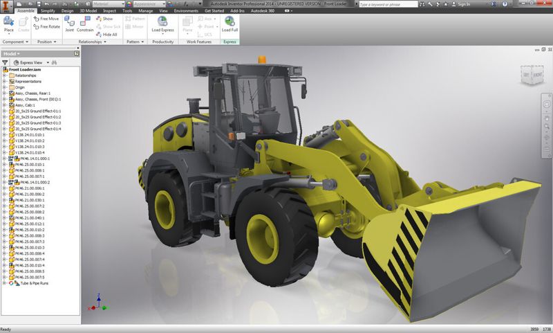 In der Premium-Edition der Product Design Suite 2014 ist bereits Autodesk Inventor Professional enthalten. (Bild: Autodesk)