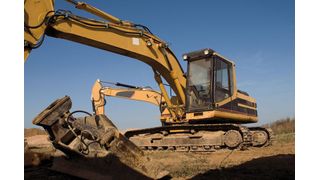 In Baumaschinen müssen Verschlusslösungen rauen Umgebungsbedingungen trotzen. Bild: pixelio.de/Michael Hänsel (Archiv: Vogel Business Media)