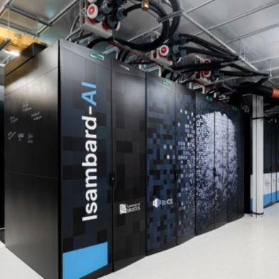 Built using renewable electricity and ranked among the world's most energy-efficient supercomputers, Isambard-AI combines world-leading AI capability with a strong commitment to sustainability. (Source: University of Bristol)
