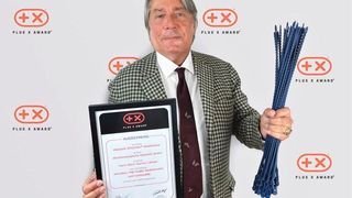 Award Nummer zwei gesichert: Der Plus X 2021 ging auch an Allplastiks detektierbaren Blitzbinder. (Bild: Allplastik)