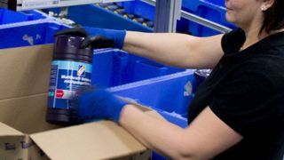 Die Lagerverwaltung LFS.wms von E+P optimiert die Logistikprozesse beim Schweißtechnik- und Werkstattexperten Technolit. (Technolit GmbH)