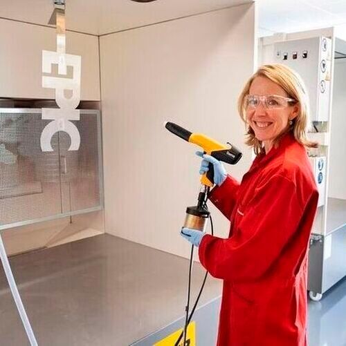 Officially opened by Dutch Minister of Climate and Green Growth, Stientje van Veldhoven, the facility will help to accelerate the development of more sustainable, solvent-free and energy-efficient coating solutions.(Source:  Akzonobel)
