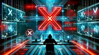 Am 10. März 2025 war die Social-Media-Plattform X von einer Störung betroffen. Elon Musk hatte behauptet, dass die Attacke von IP-Adressen aus der Ukraine ausgingen. (Bild: Dall-E / KI-generiert)