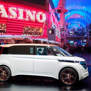 Die Kleinbus-Studie VW Budd-e basiert als erstes Modell auf dem neuen Modularen Elektrifizierungsbaukasten (MEB) des VW-Konzerns.