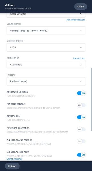 Die Desktop-App bietet bereits umfassende Einstellungsoptionen. (Screenshot)