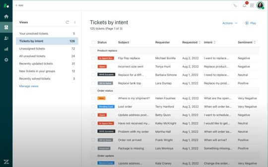 (Die Kundenservice-Software von Zendesk bietet ab sofort die KI-Funktionen Intelligent Triage und Smart Assist. (Bild: Zendesk))