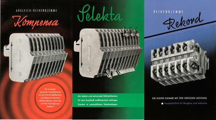 Neue Klemmen-Generation: Selekta, Rekord und Kompensa. (Bild: Phoenix Contact)