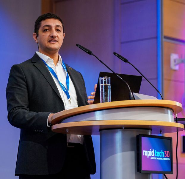 Die Keynote am letzten Veranstaltungstag sprach Dr. Remzi Ecmel Ece von Turkish Aerospace. (Bild: Christian Seeling/Messe Erfurt)