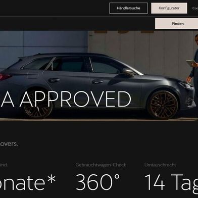 Mit dem Vorreiter „Cupra Approved“ rollt ab diesem Jahr bei den VW-Konzernmarken ein neues Gebrauchtwagen-Leasingprogramm an. Wie dieses durch die einzelnen Fabrikate adaptiert wird, ist noch offen. (Bild: Cupra Deutschland)