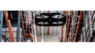 Die Inventurdrohne „InventAIRy“ ist ein Novum in den Logistikzentren des Dienstleisters Group7. (Group7)