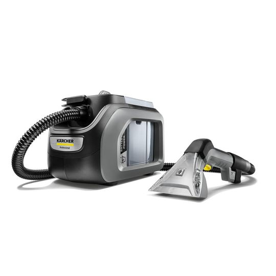 Der UVP für das Gerät liegt bei 279 Euro netto. Der Akku ist in verschiedenen Kapazitätsgrößen verfügbar und muss zusammen mit dem Ladegerät separat erworben werden. (Bild:  Kärcher)