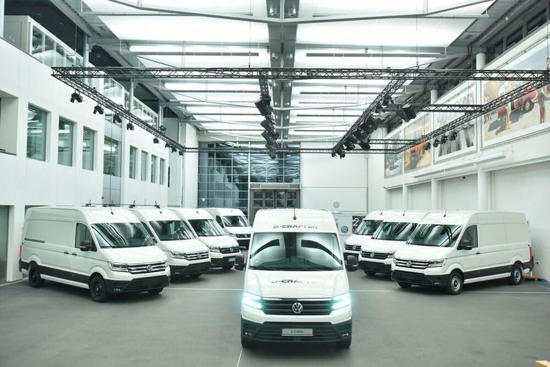 Volkswagen bringt den Crafter in elektrischer Version auf den Markt. (VW)