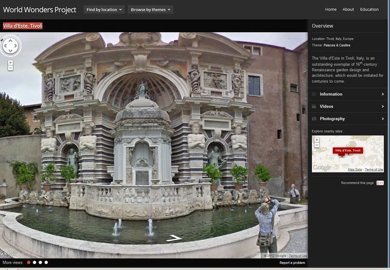 Villa d’Este, Tivoli (Quelle: Google)