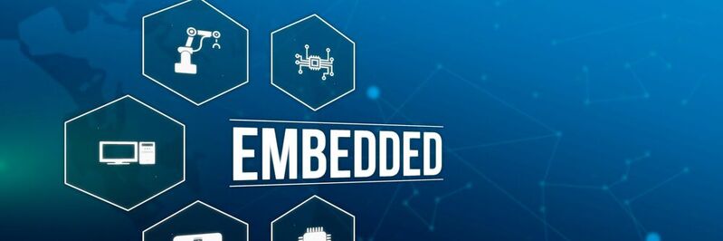 Embedded software is so-called because it is embedded into a host product - camera, laser printer, robot or, increasingly, any other electronic or electromechanical item – and is dedicated entirely to controlling its host. 