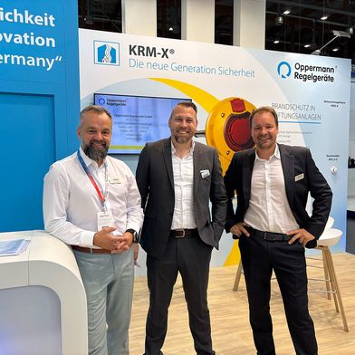 Oppermann Regelgeräte GmbH auf der FeuerTrutz 2025. (Bild: Oppermann Regelgeräte GmbH)