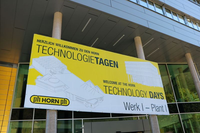 Impressionen von den Horn-Technologietagen 2017. (Sonnenberg)