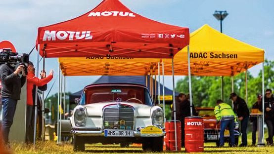 Motul und ADAC Klassik sind eine Kooperation eingegangen. Deren Ziel ist es, auf die besonderen Ansprüche alter Technik aufmerksam zu machen und zu beraten. (Bild:  motul)