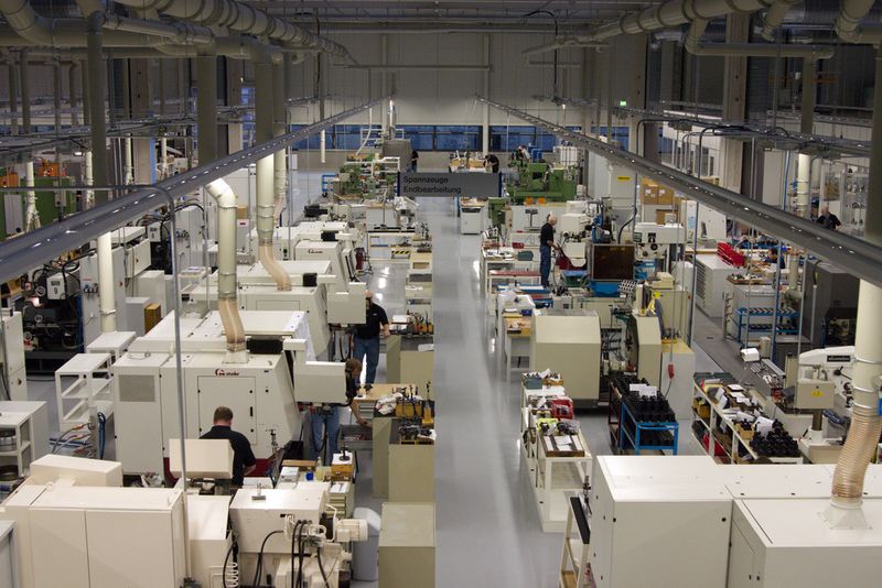 Impressionen: Neue Fertigungshalle Bild: Schreier (Archiv: Vogel Business Media)