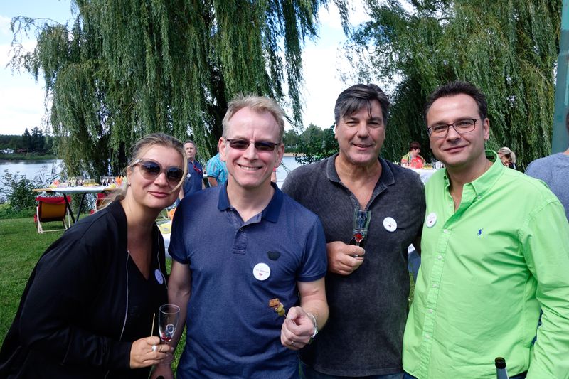 (v. l.) Daniela Bemelmans-Leventic, ActionIT, Peter Jankowski, ARCTIC, Gerard Bemelmans, und Gernot Sonnek, ActionIT (Bild: IT-BUSINESS)