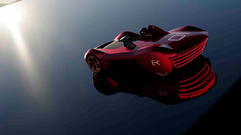 Ein spektakuläres Detail des Ekonk ist sein Rückleuchtendesign. (Bild: Vazirani Automotive)