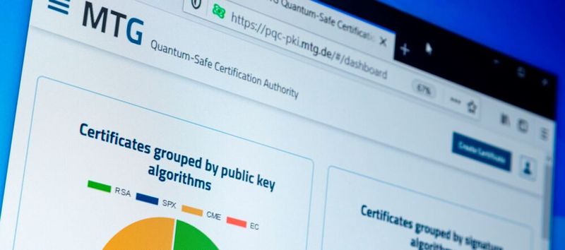 Post Quanten Kryptografie wandelt sich von einem abstrakten Zukunftsthema zur konkreten Compliance-Vorgabe bei der Produktentwicklung.(Bild:  MTG)