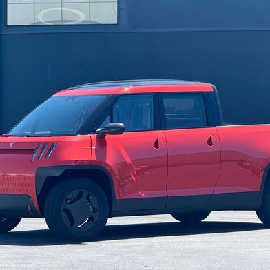 Der Pick-up-Markt ist in Bewegung, neue Konzepte werden entwickelt. Der Telo RT-1 beispielsweise ist keine vier Meter lang, aber ein vollwertiges Lastentier. (Bild: Telo)