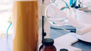 Ionomr’s anion exchange membrane (AEM) allows electrolysis without the need for precious metals as catalyst. (Source: Asahi Kasei)