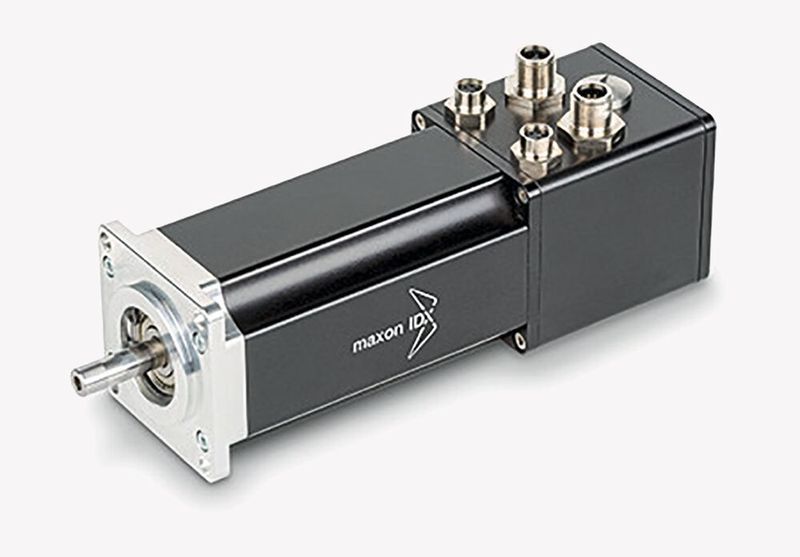 Der IDX-Kompaktantrieb mit integrierter EPOS-Positioniersteuerung und IP-geschütztem Gehäuse.  (Maxon Motor)