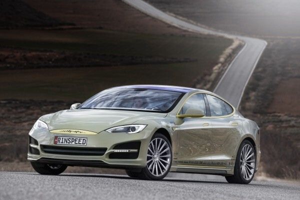 Mit dem vollelektrisch angetriebenen Konzeptfahrzeug „XchangE“ zeigt die Schweizer Ideenschmiede Rinspeed auf dem Genfer Auto-Salon die Zukunft des autonomen Fahrens.  (Rinspeed)