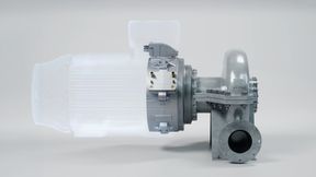 Die Axialflusstechnologie schafft konstruktive Freiräume für kompaktere Pumpen- und Kompressoraggregate. (Bild: WEG)
