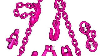 1 Über 30 % leichter als Gk 8: Erstmalig durchgängige Nenndickenreduzierung.   Bilder: RUD Ketten (Archiv: Vogel Business Media)