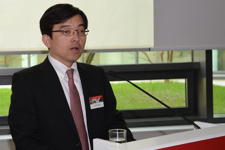 Toyota-Deutschland-Präsident Toshiaki Yasuda... (Foto: Preising)