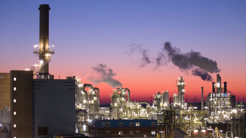 Der Chemiepark in Marl (Deutschland) ist der größte Standort von Evonik.(Bild:  Evonik)