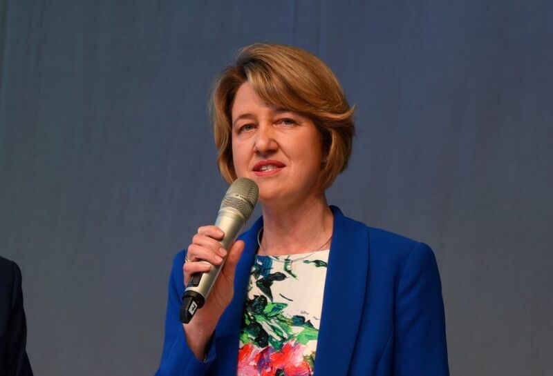 CSU-Bundestagsabgeordnete Dr. Anja Weisgerber: „Als Umwelt- und Klimapolitikerin erfüllt es mich mit Stolz, dass Fördermittel des Bundes dazu beitragen konnten, diese weltweit einmalige Einrichtung in Deutschland anzusiedeln.“  (Stefanie Michel)