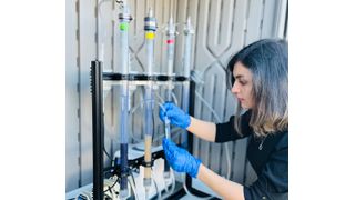 Fatemeh Asadi Zeidabadi, a PhD student in the UBC department of chemical and biological engineering and a student in Dr. Madjid Mohseni's group.  (Source: Mohseni lab)