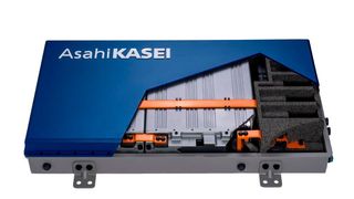 Mock-up einer Lithium-Ionen-Batterie von Asahi Kasei.  (Asahi Kasei )