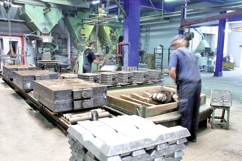 Bild 3: Aluminiumteile in Klein- und mittelgroßen Serien werden im Sandguss hergestellt. Die Qualität der Teile und die Wirtschaftlichkeit des Verfahrens sind hoch.  (Bild: Hess)