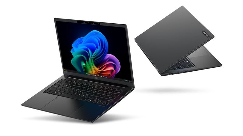 Im Inneren des 0,96 kg leichten Acer Travelmate P6 14 AI arbeiten Intel-Core-Series-3-Prozessoren.   (Bild: Acer)