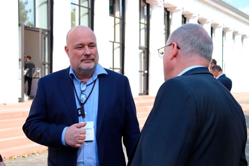 Christian Reuss (Quantum), Ralf Ibe (Ralf Ibe Datentechnik e.K.) (Bild: TIM AG)