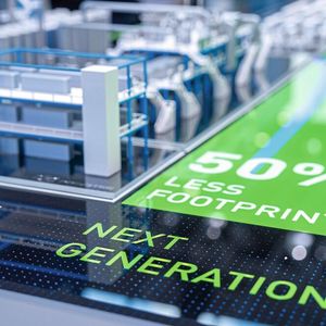 Die Konzeptfabrik von Dürr und Grob stellt einen State-of-the-art-Prozess und einen Next-Generation-Prozess mit 50 Prozent reduziertem Platz- und Energiebedarf gegenüber.(Bild:  Dürr Systems AG)