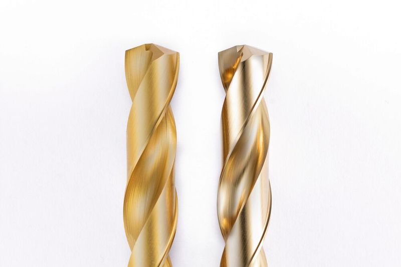 Comparison of tools before and after vibratory finishing.(Image: Anca)