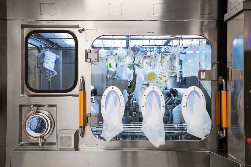 Isolatoren von Steriline garantieren eine sterile Umgebung für eine sichere Verpackung (Bild: Steriline)