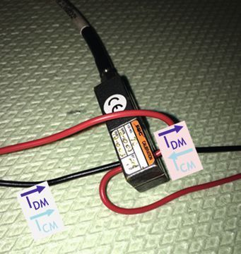 Bild 3 (b): Messung des DM-Stroms (Bild: DCC)
