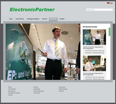 MEDIMAX von ElectronicPartner GmbHMEDIMAX ist die beratungsstarke Fachmarktlinie der Verbundgruppe ElectronicPartner mit mehr als 120 Standorten in Deutschland. Das Sortiment umfasst über 50.000 Artikel namhafter Markenhersteller aus allen Bereichen der Unterhaltungs- und Haushaltselektronik, Informationstechnologie und Telekommunikation. Für die sortimentsstarken Fachmärkte sind kompetente Beratung, attraktive Preise und eine klare Marktgestaltung charakteristisch. Mit Erfolg: 2013 feierte MEDIMAX 25-jähriges Jubiläum.   ()