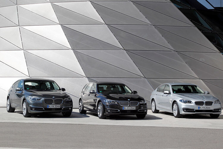 BMW hat seine 5er-Reihe überarbeitet. Gran Turismo, Touring und Limousine erhielten ein Facelift. (Foto: BMW)