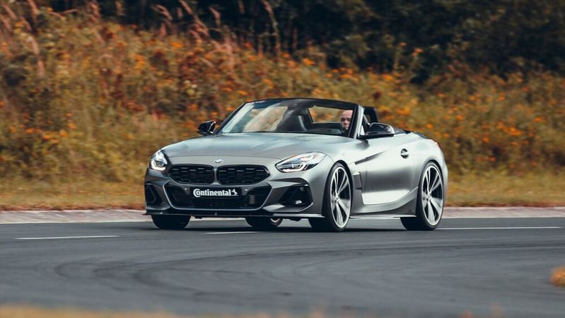 Sportwagenreifen können mehr als Schnellfahren auf trockener Straße.(Bild:  Continental)