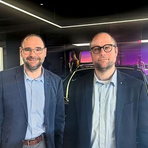 Markus Beil (l.) und Philipp Wohlfarth. (Bild: Simon – VCG)