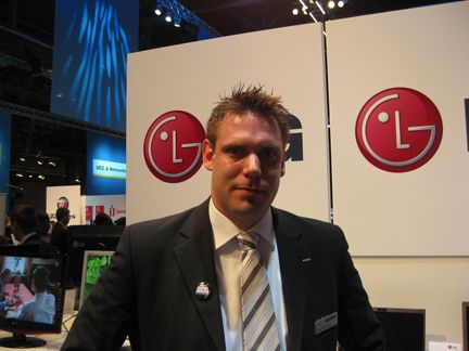 Mit LG im Rücken: Lars Michelsen von Tech Data (Archiv: Vogel Business Media)