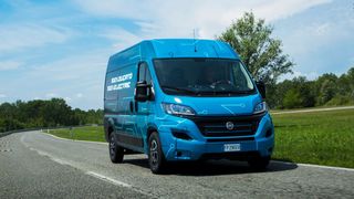 Der Fiat Ducato soll im kommenden Jahr auch elektrisch Transporte übernehmen. (Fiat)