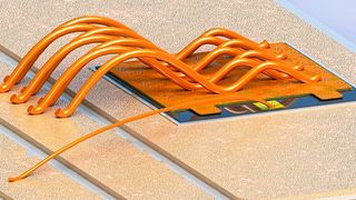 Das Die Top System (DTS) ermöglicht den Einsatz von Kupfer- anstelle von Aluminium-Drähten, was zu mehr Leistung und höheren Sperrschichttemperaturen führt. Zudem lässt sich das Verfahren für unterschiedlichste Substrat-Layouts einsetzen. (Bild: Heraeus)